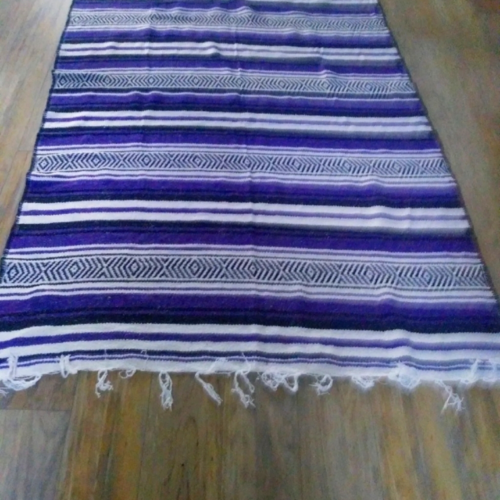 Full-Size Purple Throw or Blanket